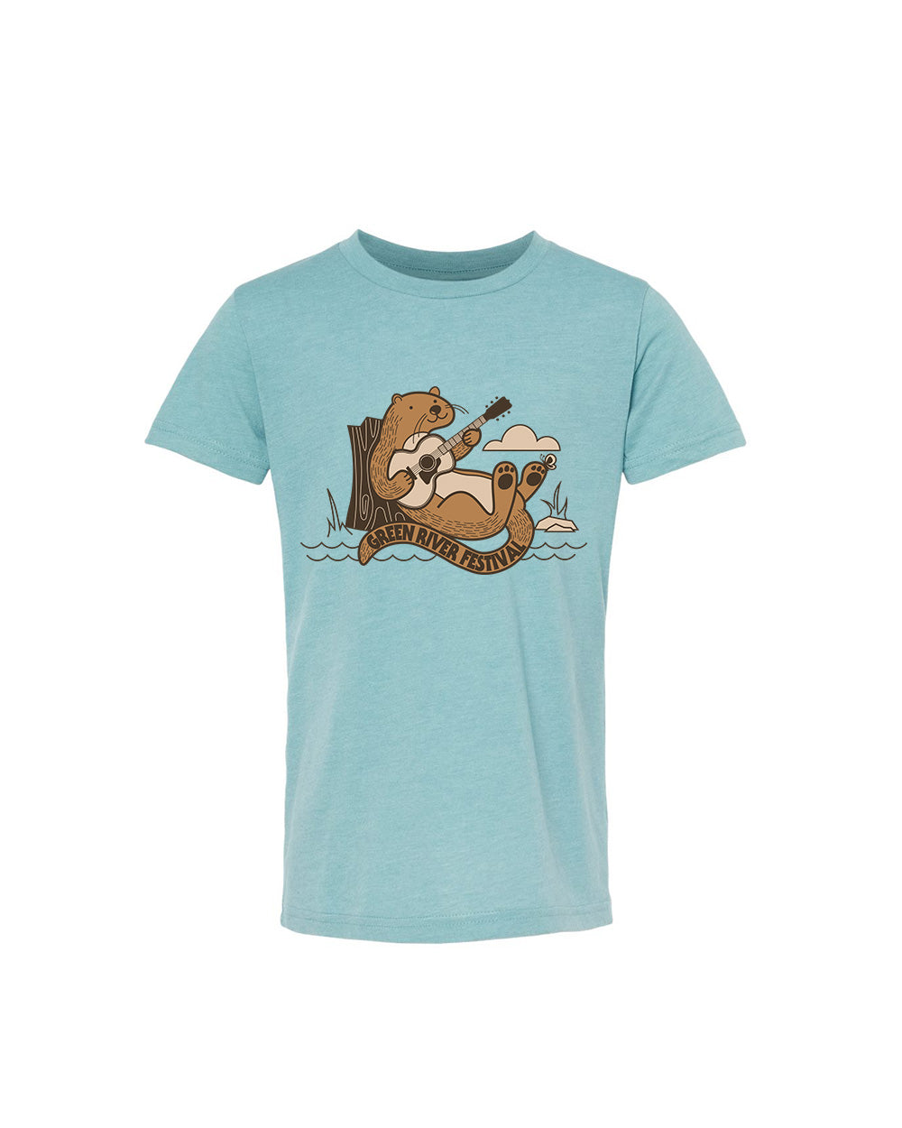 Youth Tee-Lagoon Otter