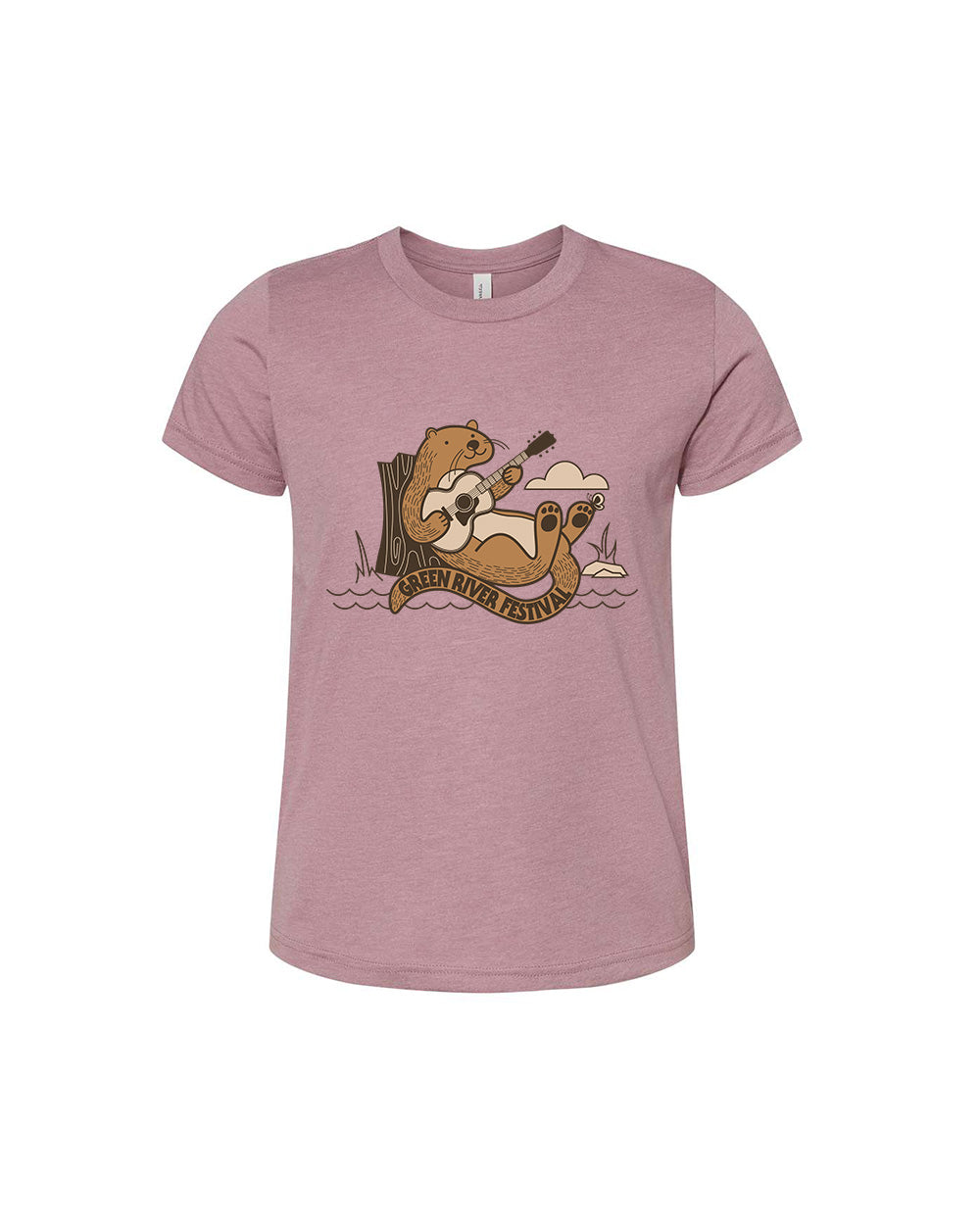 Youth Tee- Orchid Otter